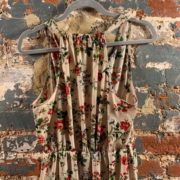 Strappy Summer Tank Floral Brunch Dress - Picture 4 of 6